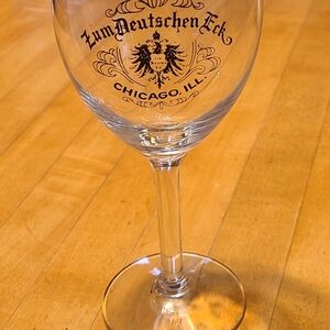 Zum Deutschen Eck Wine Glass